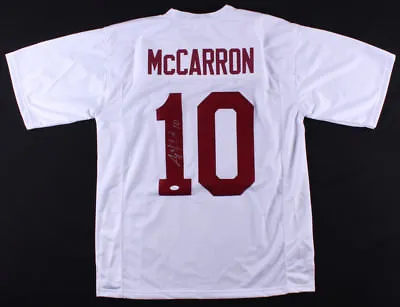 AJ McCarron Signed Alabama Crimson Tide Jersey (JSA COA) Bills #1 Quarterback • $189.95