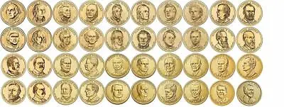 $5 • Buy Real Presidential US  Golden  Dollars Collectible Official Coin President P & D