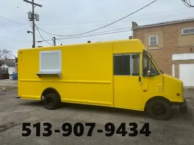 PRICE REDUCED AGAIN Yellow Food Truck Step Van PRO Kitchen - NSF Food Equipment • $19999