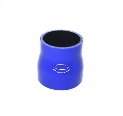 4-Ply Reinforced 2.75  To 3  ID Reducer Coupler Silicone Hose Air Intake Blue • $10.99