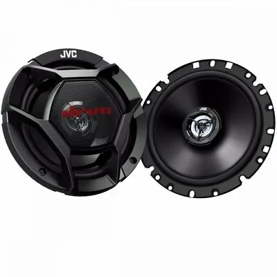£28.95 • Buy JVC CS-DR1720 6.5  Inch 17 Cm 600 Watts Pair 2 Way Coaxial Car Van Door Speakers