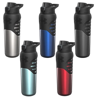 $19.95 • Buy Dominate Stainless Steel Water Bottle, 24oz, Vacuum Insulated, Silicon Body
