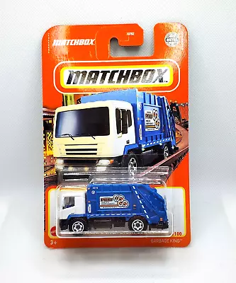 2022 Matchbox Garbage King #74 White & Blue • $3.80