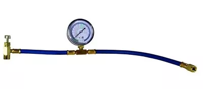 Professional Refrigeration & A/C Charging Hose & Gauge - Brass #3226 • $20.95