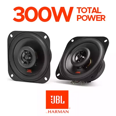 JBL 2-Way Car Coaxial Dash Speaker 4  100mm 300W Total Power BNIB - STAGE2 424 • £31.49