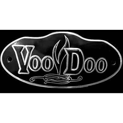 Voodoo Exhaust Badge - Black VEBB • $32.82