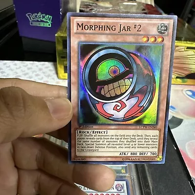 Yugioh Morphing Jar #2 LCYW-EN240 Super Rare 1st Edition NM • $1.59