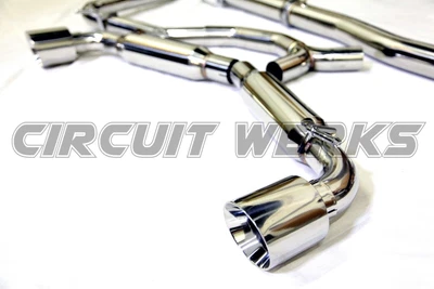 $445.99 • Buy For VW 2010-2014 Volkswagen 2.0T MK6 Golf GTi Polished TurboBack Exhaust System