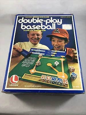 Double Play Baseball Lakeside's Sports Dice Game 8296 Vintage Board Game • $12