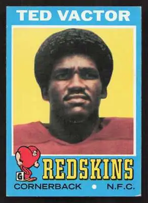 $2.49 • Buy Ted Vactor 1971 Topps #159 Redskins EX {0421