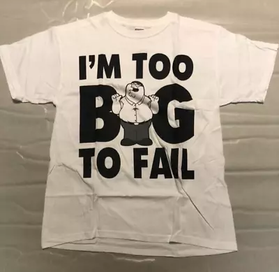 £12 • Buy FAMILY GUY Peter Griffin T-Shirt Tee TSHIRT NOS 90's STOCK VINTAGE LARGE