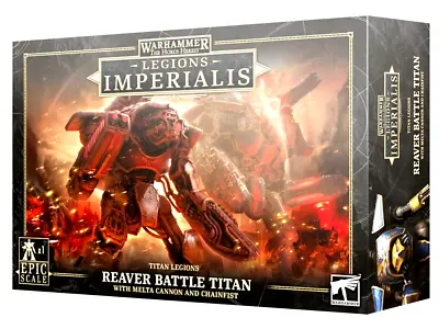 Warhammer Legion Imperialis Reaver Battle Titan NIB • $85.99