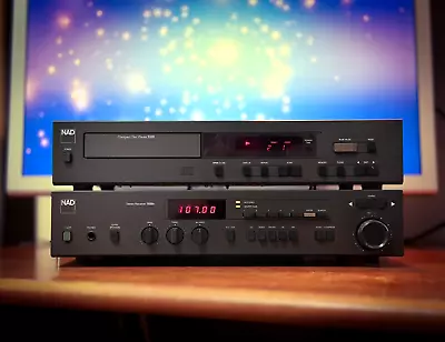 NAD 7020E 🌈RaRe🌈 Vintage Receiver & 5320 CD/CDR Deck Bundle • $1263.21