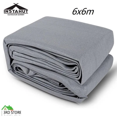 $109.80 • Buy Instahut Sun Shade Sail Cloth Shadecloth Outdoor Canopy Square 280gsm 6x6m