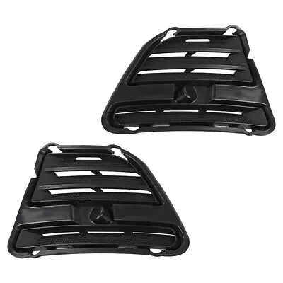$48.80 • Buy Front Bumper Insert Fog Light Cover Left+Right Fit For 2013-2014 Ford Mustang