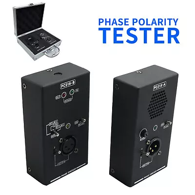 NEW Detector Audio Speaker Microphone Sound Tester PC218 Phase Polarity Checker • $158.53