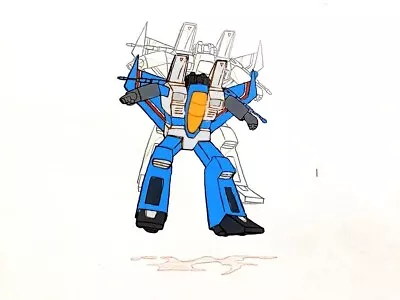 Transformers G1 Original Japanese Animation Production Cel Art Thundercracker • $4041.06