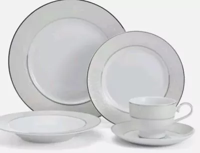 $101 • Buy Mikasa Parchment 40-piece Dinnerware Set - White