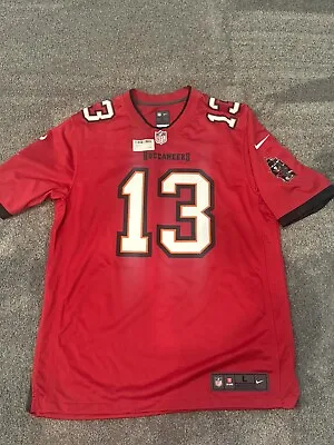 Mike Evans Red Nike On Field Jersey Large New • $94.99