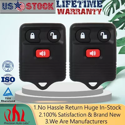 2x Remote Keyless Entry Key Fob For Ford F150 Ranger Lincoln Mercury CWTWB1U345 • $11.79