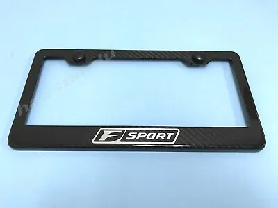 Carbon Fiber Look F SPORT Plastic License Plate Frame • $14.99