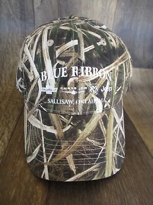 Blue Ribbon Hat Chrysler Dodge Jeep Sallisaw OK DUCKS UNLIMITED CAMO MOSSY OAK • $12.99