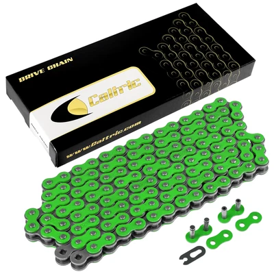 $22 • Buy Green Drive Chain For Kawasaki Ninja ZX-10R ZX1000 2004-2018