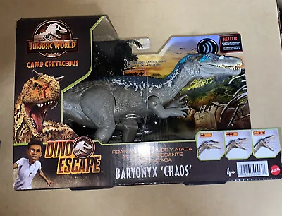 Jurassic World Camp Cretaceous Dino Escape Baryonyx 'Chaos' Roar Attack NEW • $13.59