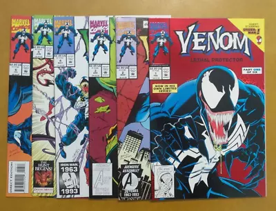 Venom Lethal Protector (1993) Complete Run Set 1-6 1 2 3 4 5 6 1st Scream ++ • $54.99