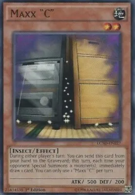 Yugioh-Maxx  C -Ultra Rare-1st Edition-LC5D EN027 (LP) • $19.89