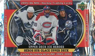 2005-06 Upper Deck Ice McDonalds Hobby PACK - Canadian Exclusive Crosby Rookies • $5.81