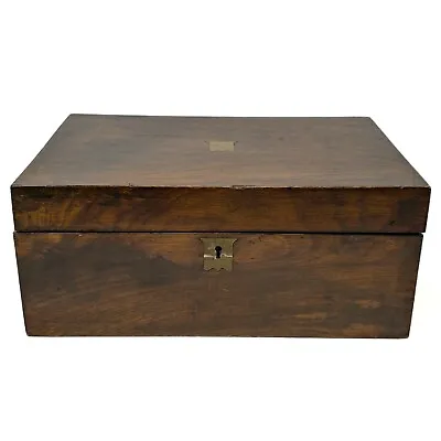 19th Century Civil War Era Wooden Portable Slanted Writing Desk School • $299.99