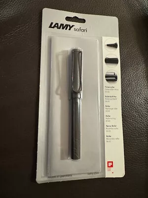 NEW LAMY Safari Rollerball Pen MADE IN GERMANY SEALED BLACK UMBRA 317 • $17.49