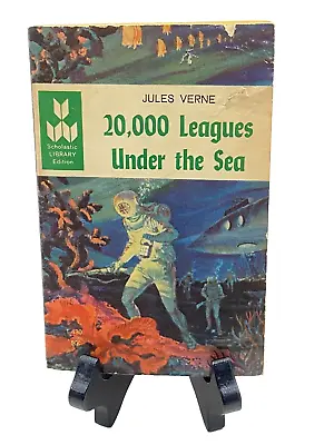 20000 Leagues Under The Sea Jules Verne 1964 Vintage PB Scholastic Library T-430 • £5.68