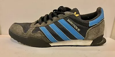 Adidas Marathon 80 Blue And Grey Men’s Shoes. Rare. Vintage. Size US 8.5 • $159