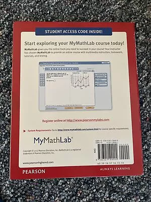 MyMathLab: Student Access Kit • $20