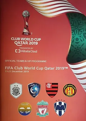 £49.95 • Buy 2019 Fifa Club World Cup Final Qatar Official Vip Programme Liverpool Flamengo 