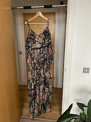 Needle & Thread Paradise Rose Floral Gown Size 10 Please Read Description • £50