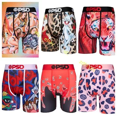 New Quick Dry Men Underwear Boxers Briefs PSD Cotton Shorts Pants With Bags • $11.85