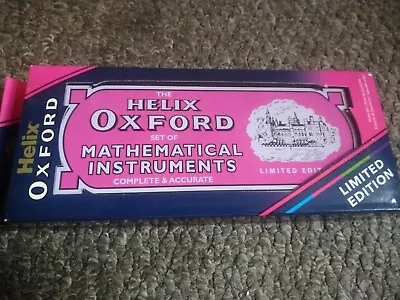 Helix Oxford Limited Edition Set Of Mathematical Instruments Pink New • £5.25