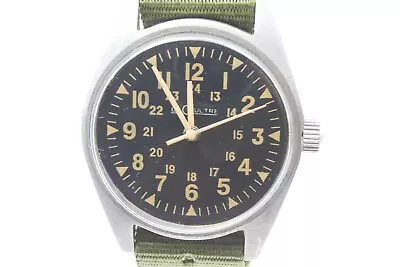 Jaeger Le Coultre Military Watch Type-A7 US Army Vietnam Age Model Antique 1960s • $699.99