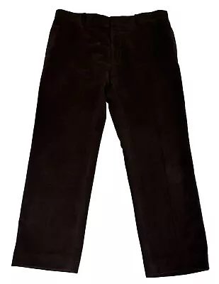 Mens 38 X 27 Vintage Polo Ralph Lauren Moleskin Trousers Pants Italy Velvet • $65
