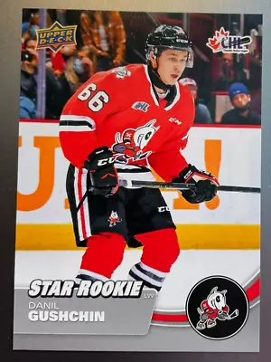 2021-22 Upper Deck CHL Star Rookies SP Danil Gushchin #383 Muskegon Lumberjacks • $2.50