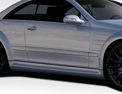 Duraflex Mercedes CLK W209 Black Series Look Wide Body Side Skirt Rocker Panels • $449