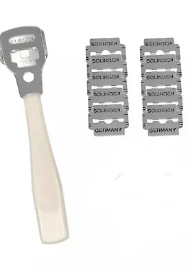 Professional Solingen Callus Corn Hard Dead Skin Remover Cutter Shaver 10 Blades • $9
