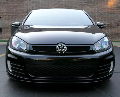 $69.95 • Buy Badgeless Debadged Mesh Euro Sport Front Grill ABT For VW Golf Jetta MK6 10-14