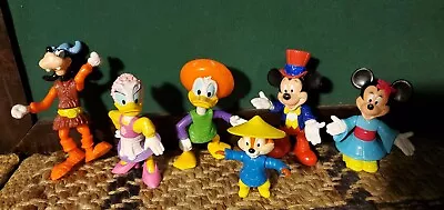 1994 Disney Mickey And Friends Figures Epcot Adventure McDonald's Set Of 6 • $9.49