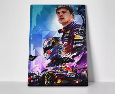 Max Verstappen F1 Poster Or Canvas • $299.95