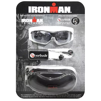 Ironman Triathlon Fortitude Sunglasses/Yurbuds Bundle Brand New Factory Sealed! • $44.50