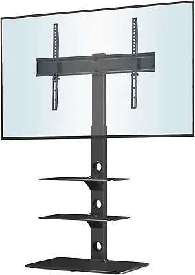 BONTEC Universal Floor TV Stand For 30-70 Inch LED OLED LCD Plasma Flat Curved • £64.71